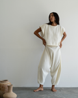 NORA- Cream Knit Vest