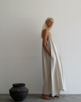 PIA - NATURAL Linen Dress