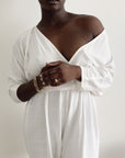 AD - WHITE Linen Jumpsuit