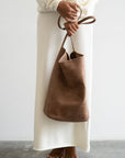 BUCKET - Matte Caramel Tote