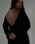LIV - BLACK Scoop Back Mini