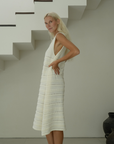 ADELE MIDI - CREAM Knit Dress