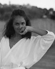 AD - WHITE Linen Jumpsuit