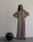 IONE - FAWN Knit Sack Dress