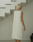 ADELE MIDI - CREAM Knit Dress