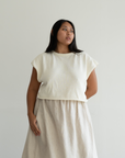 NORA- Cream Knit Vest