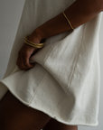 TILLY - CREAM Knit Mini