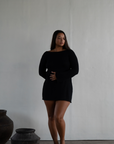 LIV - BLACK Scoop Back Mini