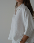 ELIZA - White Linen Shirt