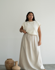 NORA- Cream Knit Vest