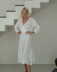 FLORENCE - WHITE Broderie Dress