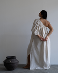 ODETTE - NATURAL Linen Gown