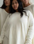 NIAMH - CREAM Oversized Knit Sweater