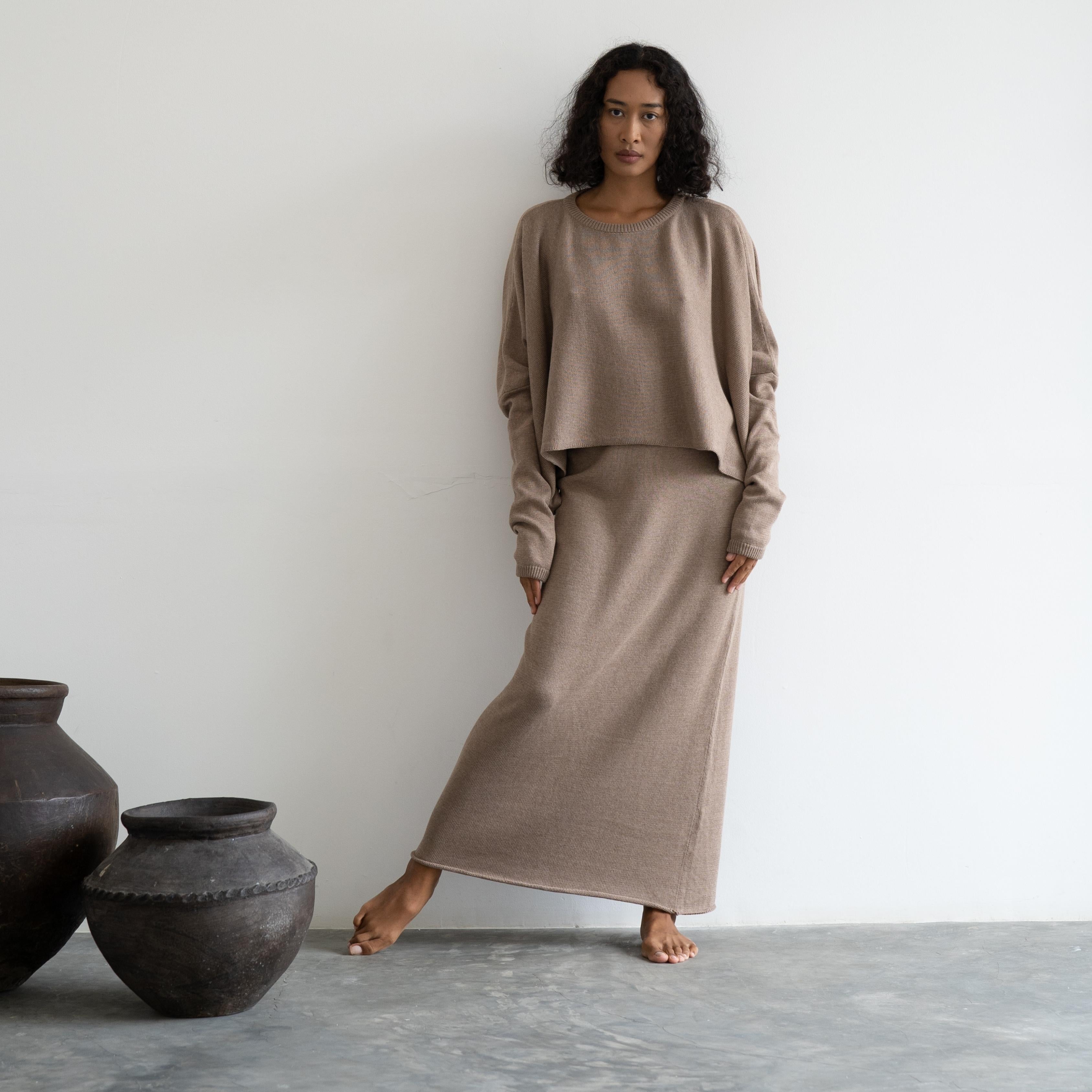 TILDA - FAWN Knit Skirt