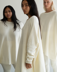 NIAMH - CREAM Oversized Knit Sweater