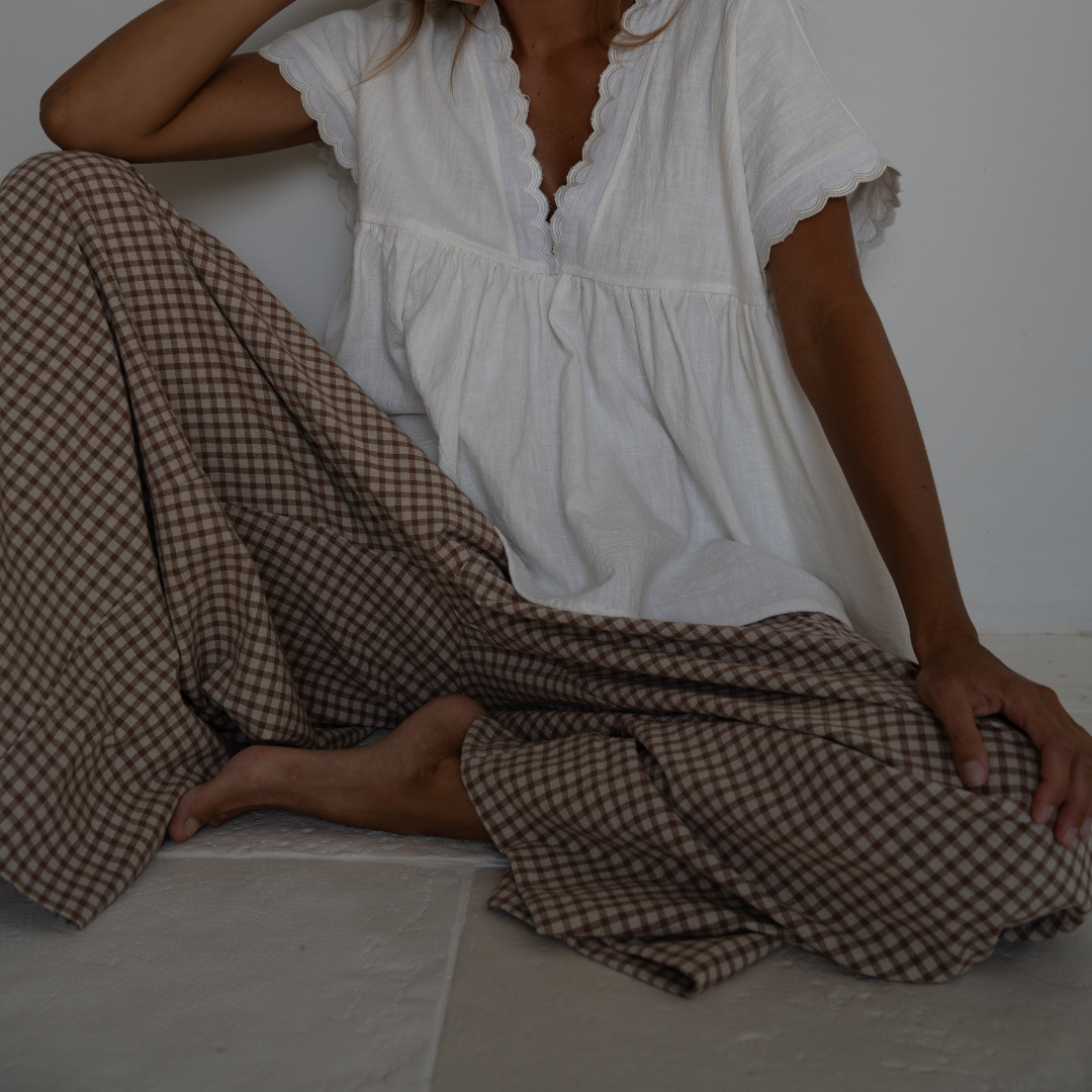 Avy and co | YOLLIE - Gingham Pant – avyandco