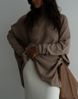 NIAMH - FAWN Oversized Knit Sweater