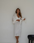 CAMILLE - WHITE Mulberry Silk Slip