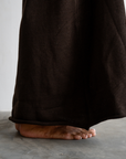 YVONNE - CHOCOLATE Knit Maxi