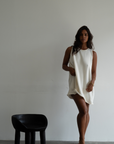 TILLY - CREAM Knit Mini