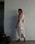 ATHENA - NATURAL Linen Jumpsuit