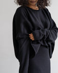 TILDA - BLACK Knit Skirt