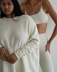 NIAMH - CREAM Oversized Knit Sweater