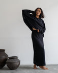 TILDA - BLACK Knit Skirt