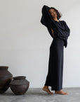 TILDA - BLACK Knit Skirt