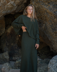 TILDA - OLIVE Knit Skirt