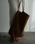 BUCKET - Matte Caramel Tote