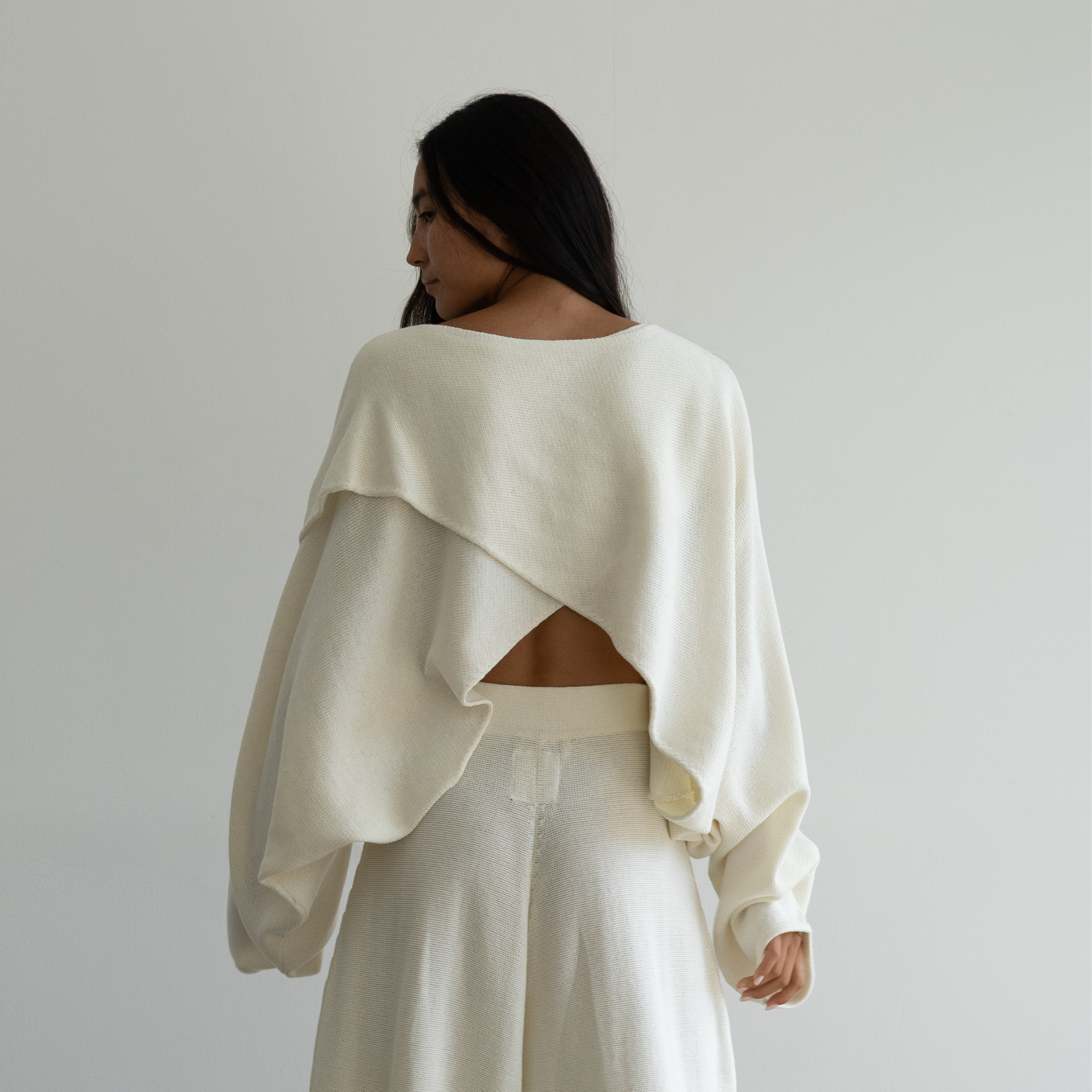 Avy and Co | OPHELIA Knit Cross Sweater – avyandco Avy and Co | OPHELIA Knit Cross Sweater – avyandco