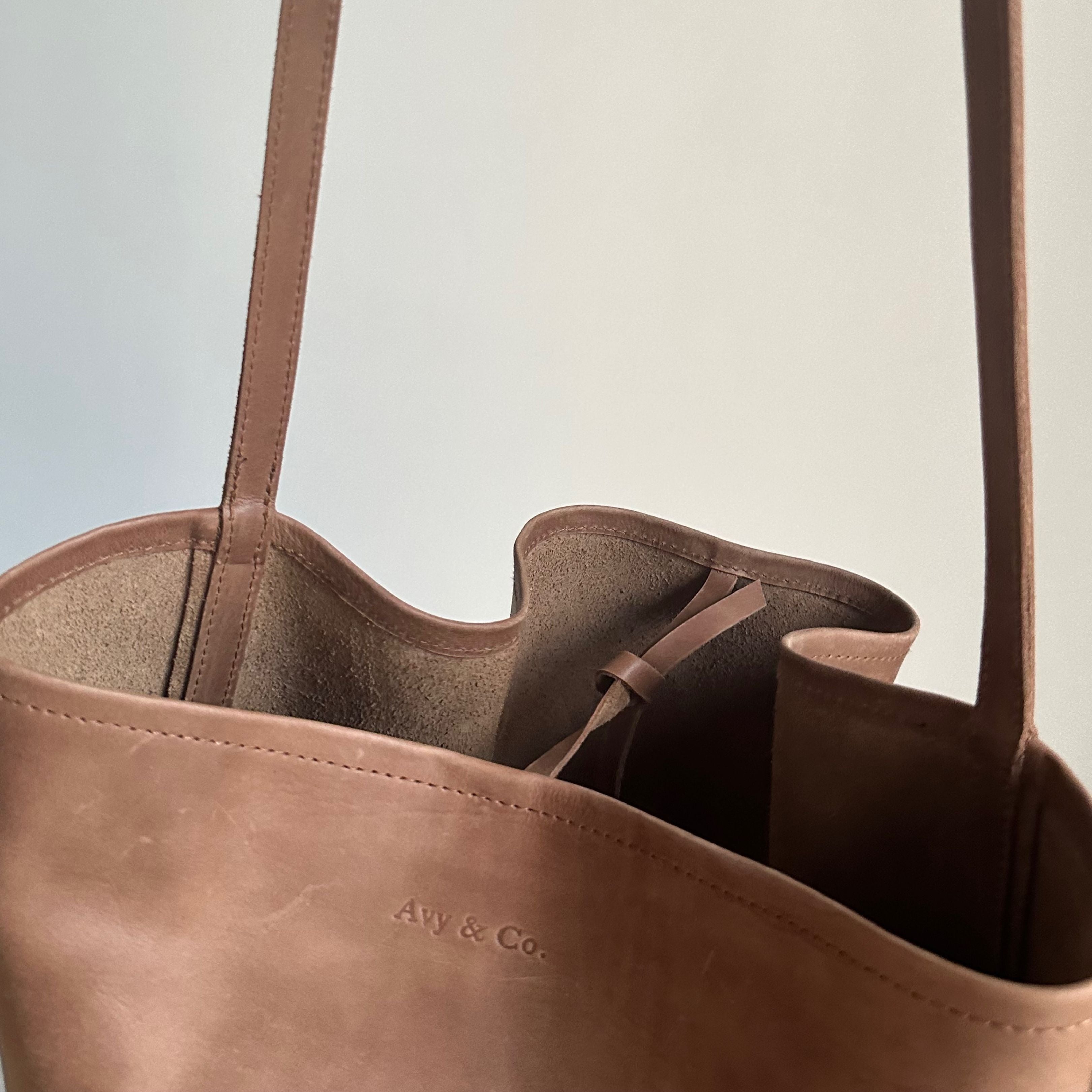 PRE-ORDER BUCKET - Matte Caramel Tote