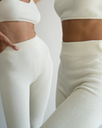 EAMON - CREAM Knit Pant