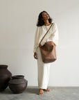 NIAS - CREAM Crop Sweater