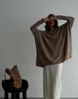 NIAMH - FAWN Oversized Knit Sweater