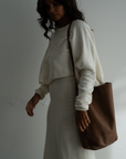 BUCKET - Matte Caramel Tote