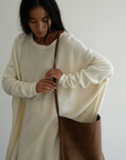 BUCKET - Matte Caramel Tote
