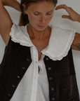 ANOUK - CHOCOLATE Corduroy Vest