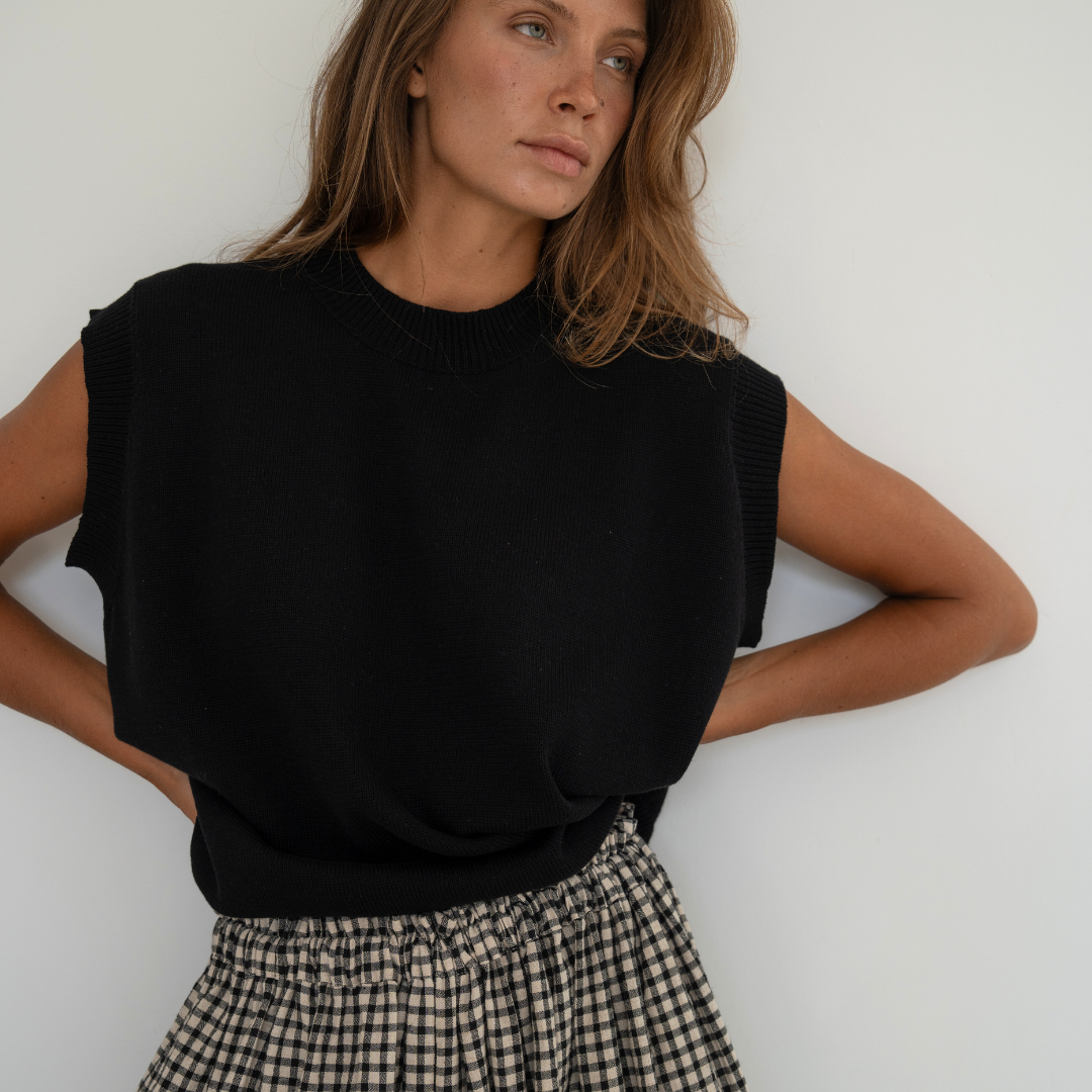 Avy and Co | EDITH Knit Vest – avyandco