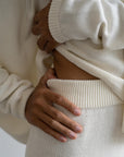 NIAS - CREAM Crop Sweater