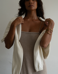YVONNE - FAWN Knit Maxi