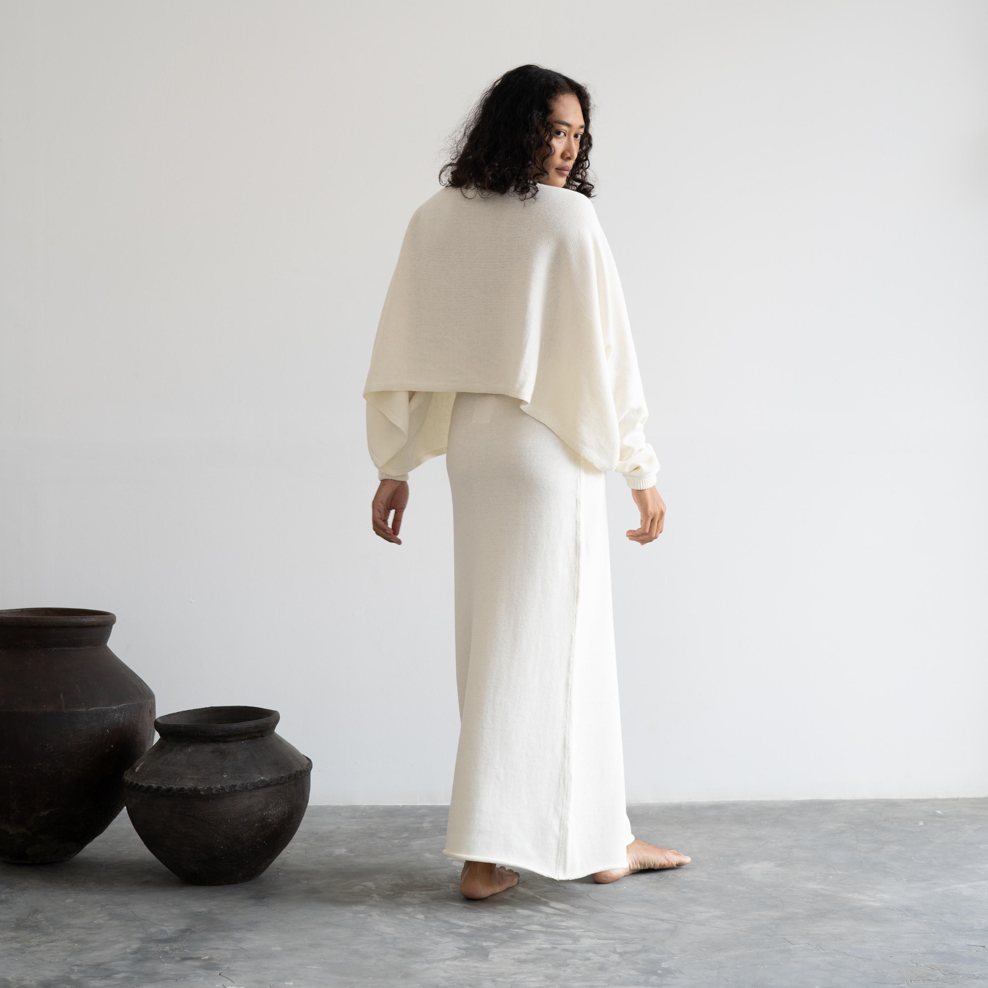 TILDA - CREAM Knit Skirt