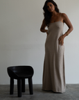 YVONNE - FAWN Knit Maxi