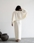 TILDA - CREAM Knit Skirt