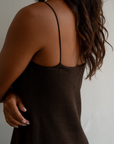 YVONNE - CHOCOLATE Knit Maxi