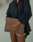 LAPTOP SLEEVE - TAN Genuine Leather