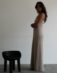 YVONNE - FAWN Knit Maxi