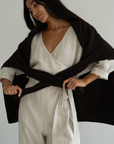 AD - NATURAL Linen Jumpsuit