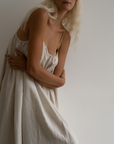 PIA - NATURAL Linen Dress